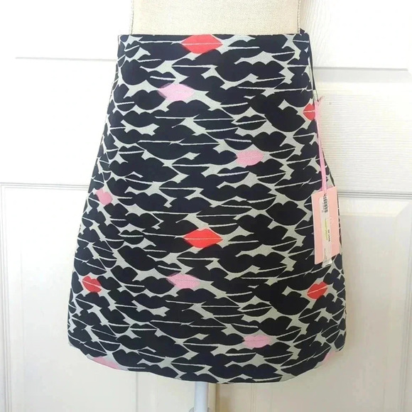 Giamba Paris Lip Mini Skirt - Picture 1 of 6